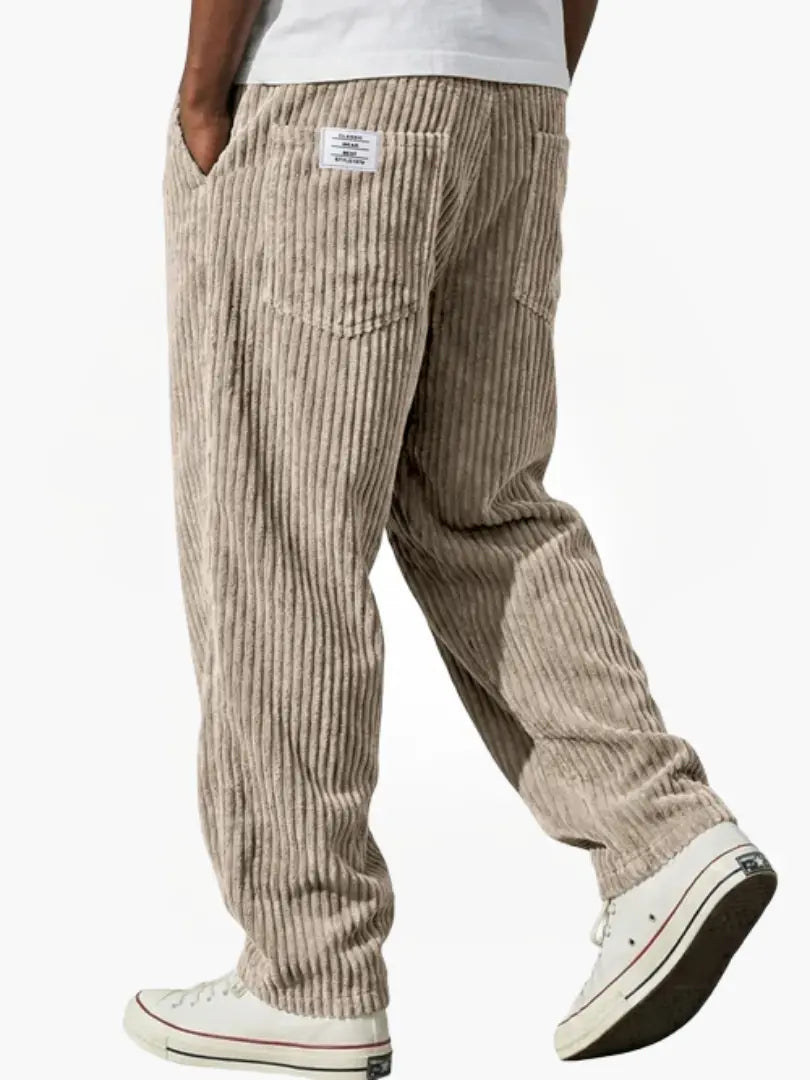 Levano Cord Broek – Comfortabel, Verfijnd & Veelzijdig