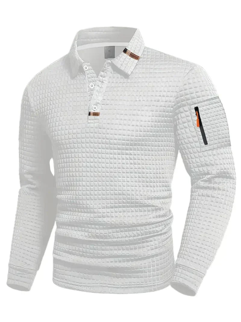 Varelli Knit Polo – Warm, Verfijnd & Flexibel