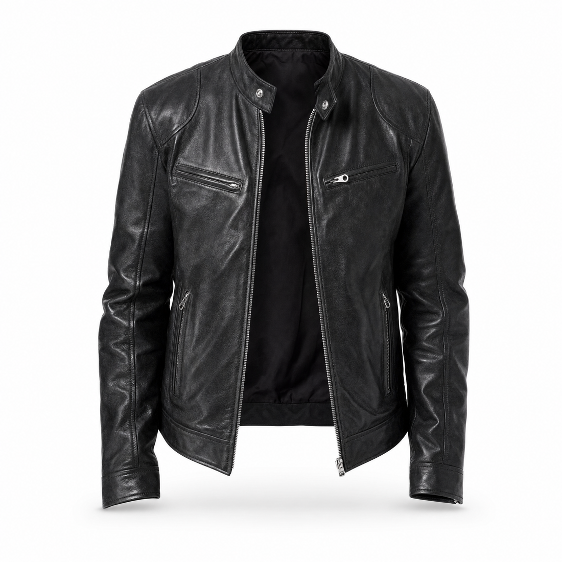 Montieri Leather Jacket – Stoer, Tijdloos & Verfijnd