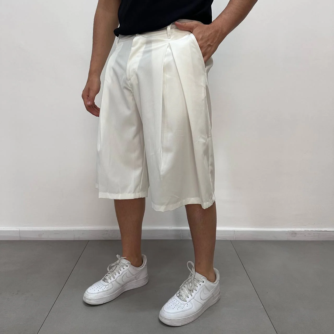 Soliano Luxe Bermuda – Verfijnd, Luchtig & Tijdloos