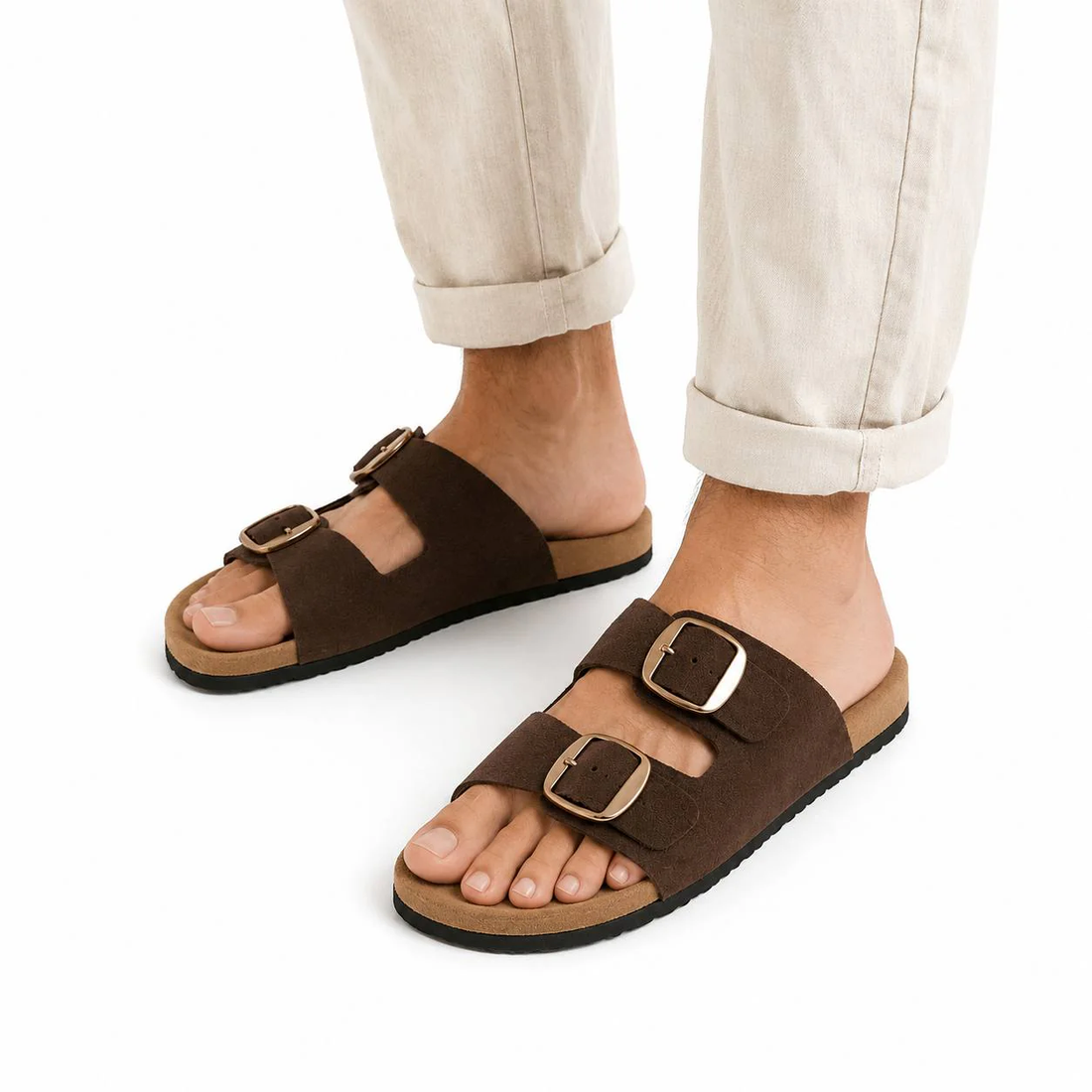 Serafino Comfort Sandalen – Verstelbaar, Comfortabel & Tijdloos