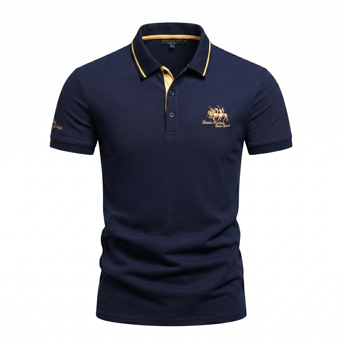 Vincenzo Luxe Polo – Tijdloos, Ademend & Comfortabel