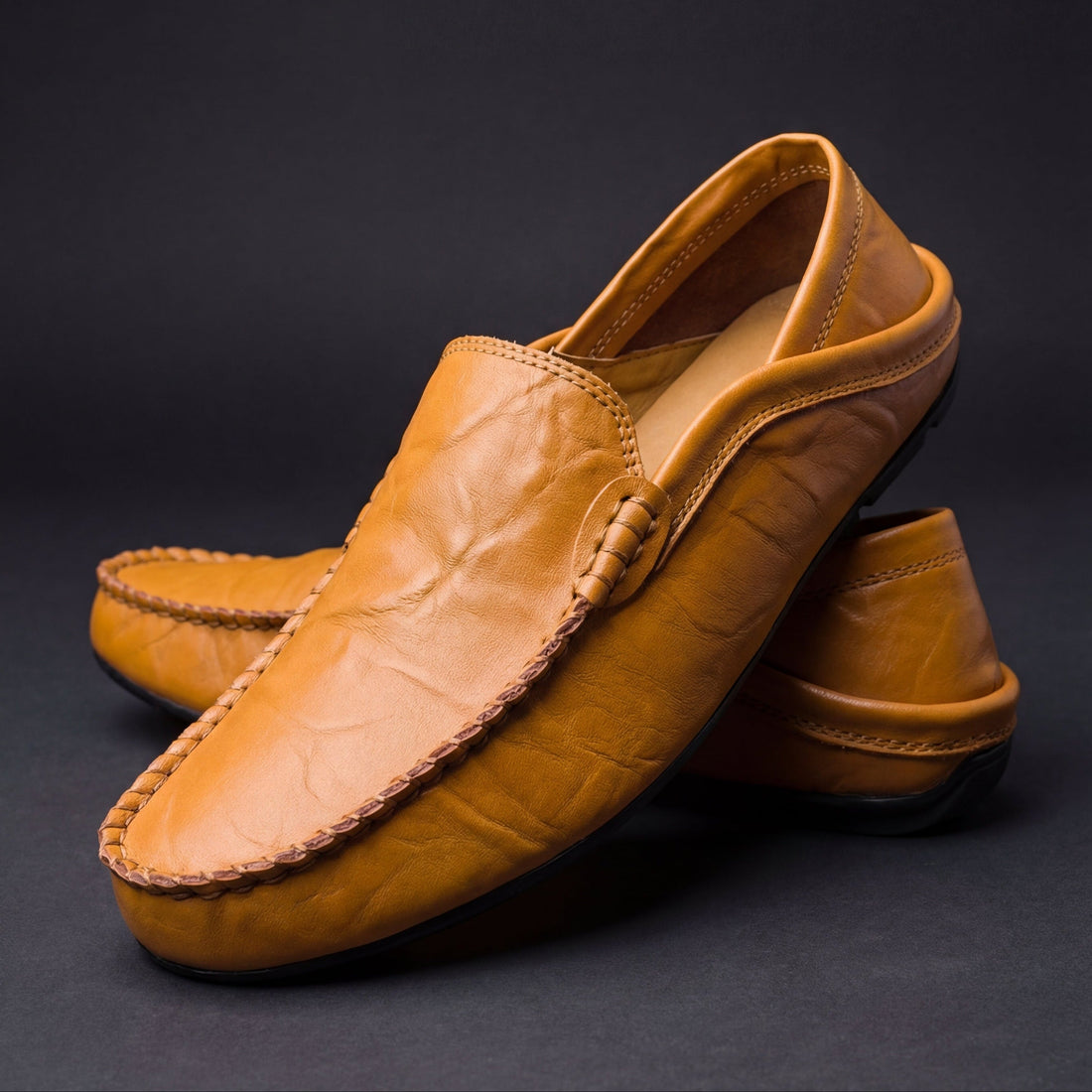 Toscano Leren Loafers – Italiaans, Tijdloos & Comfortabel