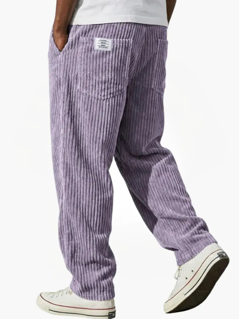 Levano Cord Broek – Comfortabel, Verfijnd & Veelzijdig
