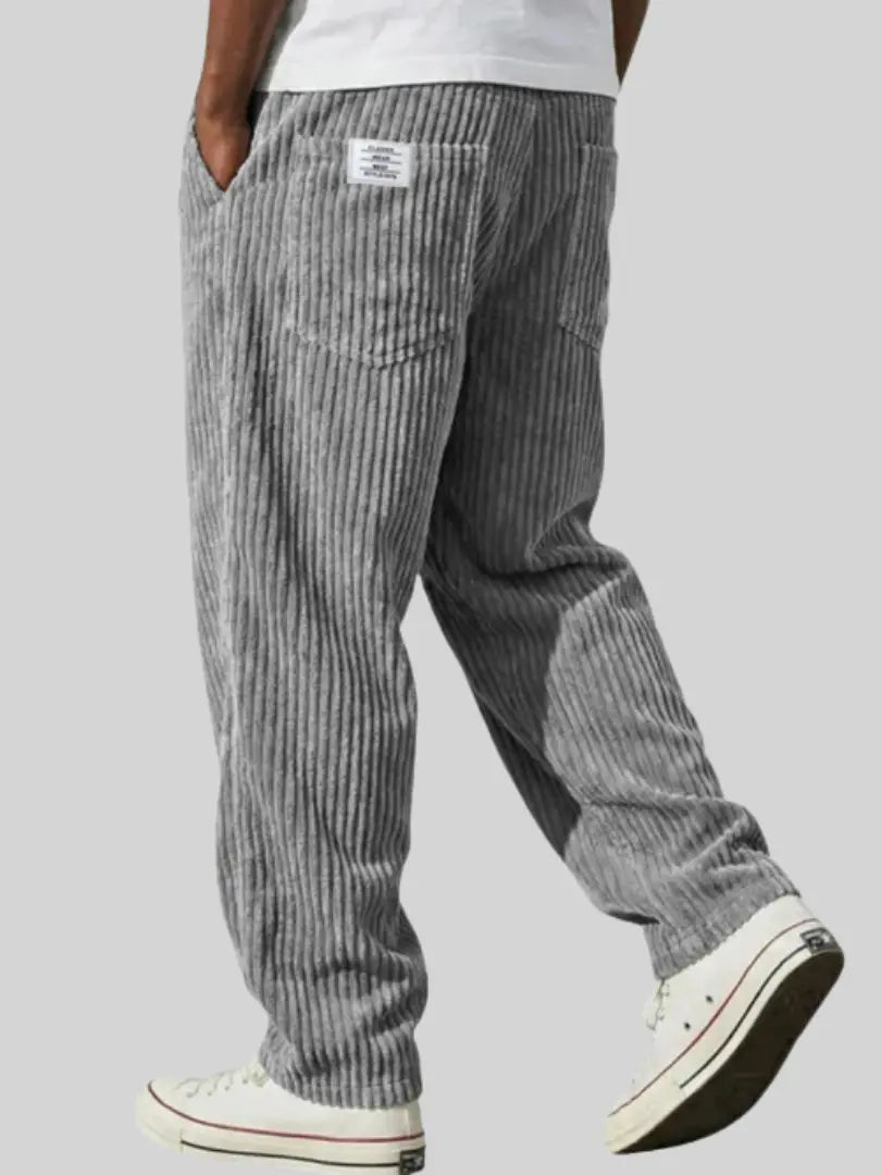 Levano Cord Broek – Comfortabel, Verfijnd & Veelzijdig