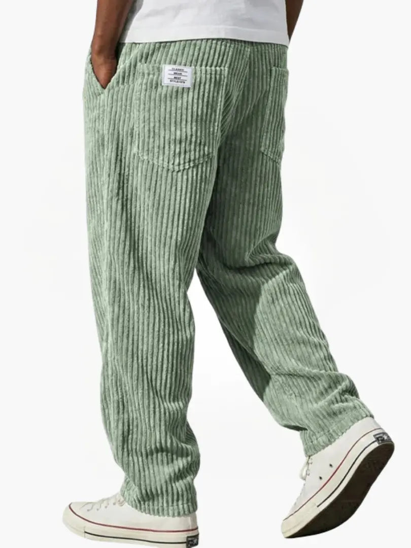 Levano Cord Broek – Comfortabel, Verfijnd & Veelzijdig