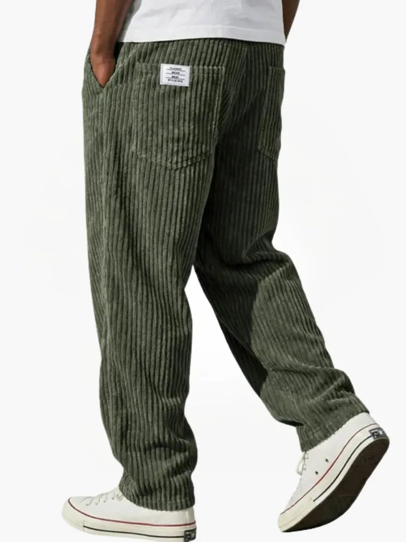 Levano Cord Broek – Comfortabel, Verfijnd & Veelzijdig