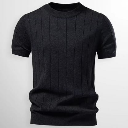 Luca | Luxe Geribde T-Shirt