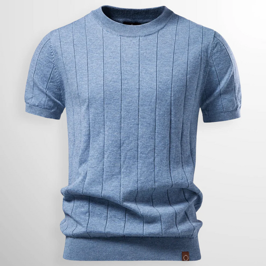 Luca | Luxe Geribde T-Shirt