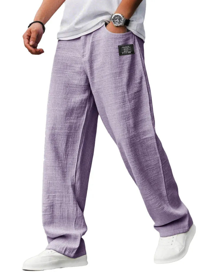 Valente Linnen Broek – Lichtgewicht, Ademend & Relaxed Fit
