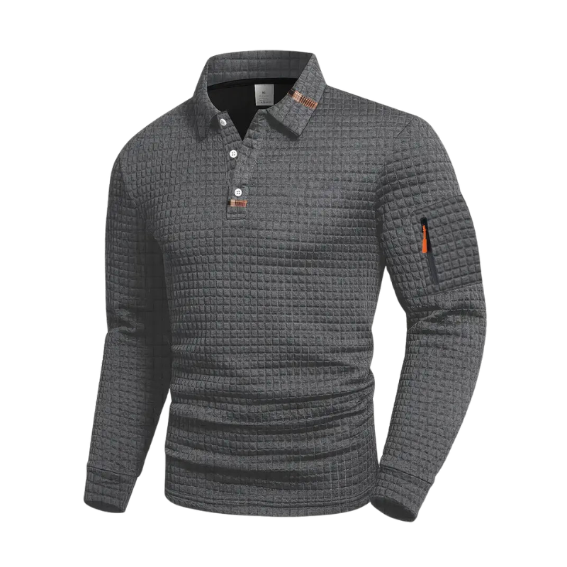 Varelli Knit Polo – Warm, Verfijnd & Flexibel