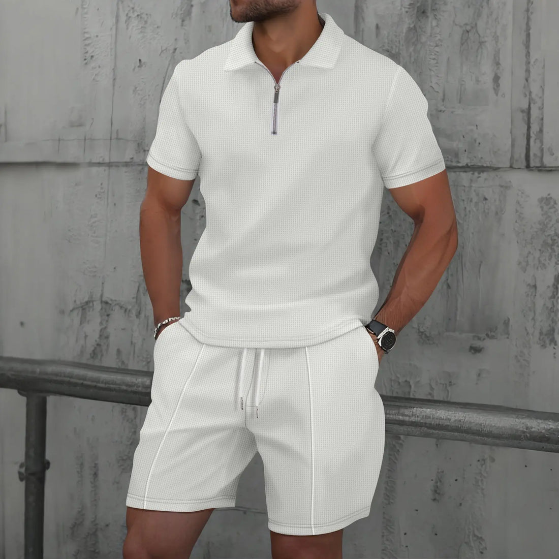 Serenzo Polo Set – Verzorgd, Comfortabel & Tijdloos