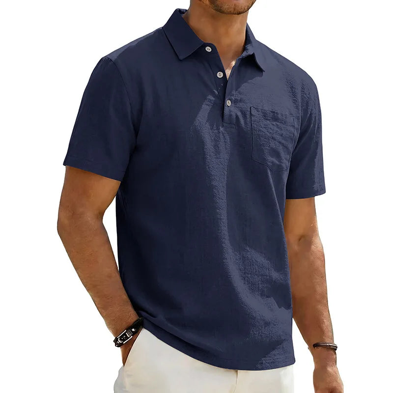 Meridano Herenpolo – Ademend, Comfortabel & Tijdloos