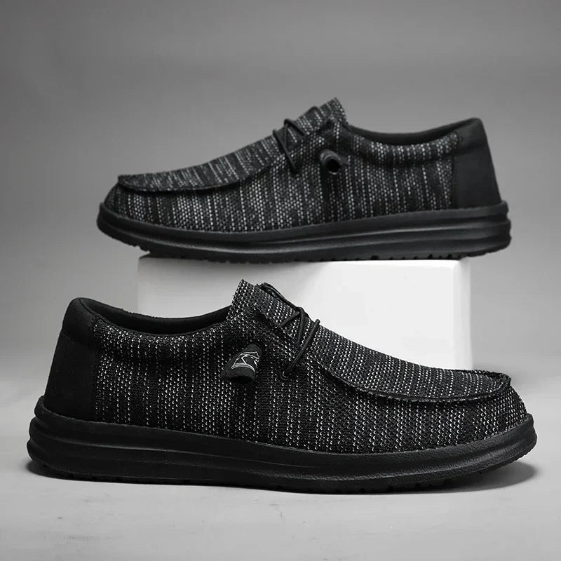 Salvatore Canvas Loafers – Tijdloze Klasse