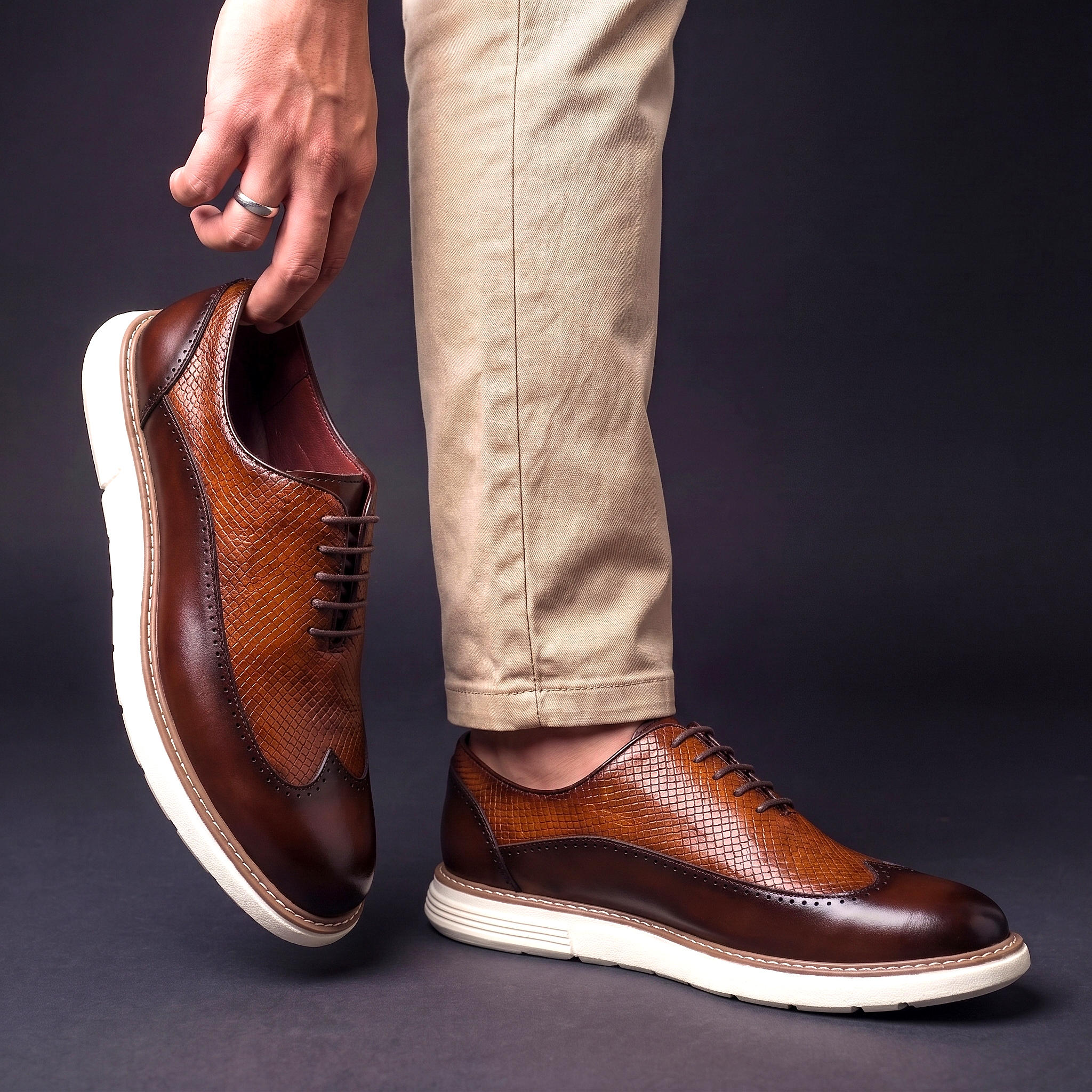 Alessandro Luxe Oxfords – Elegant, Comfortabel & Tijdloos