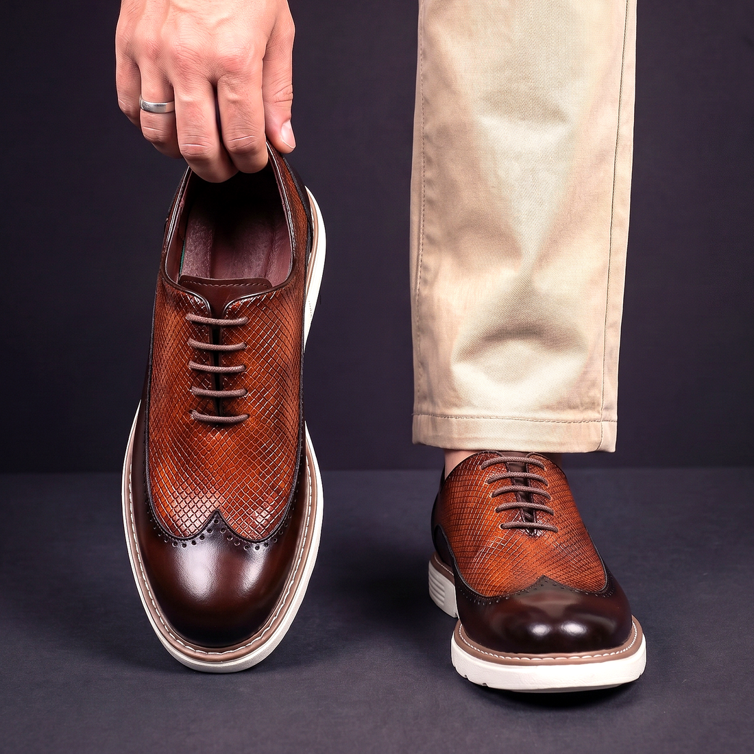Alessandro Luxe Oxfords – Elegant, Comfortabel & Tijdloos