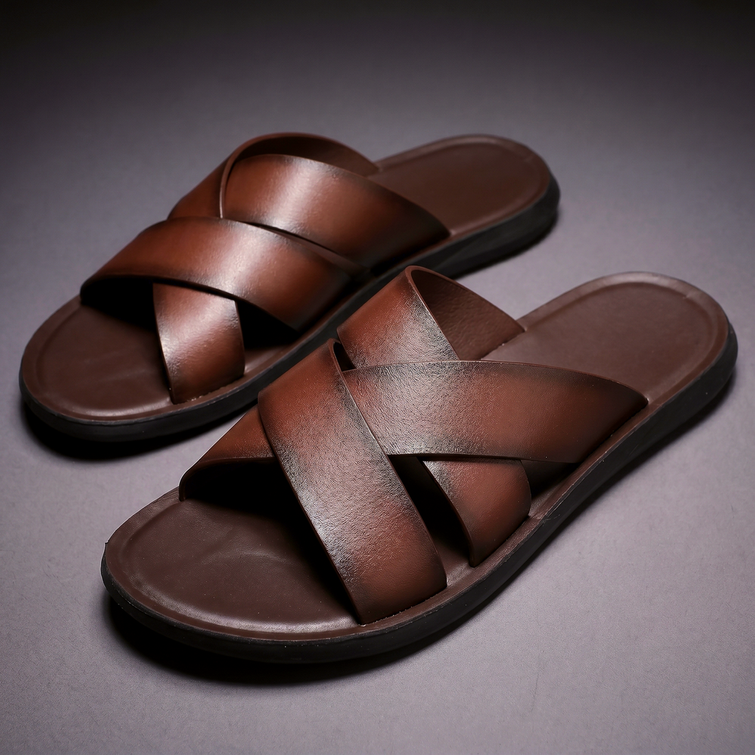 Bellagio Leren Sandalen – Verfijnde elegantie voor iedere zomerse stap