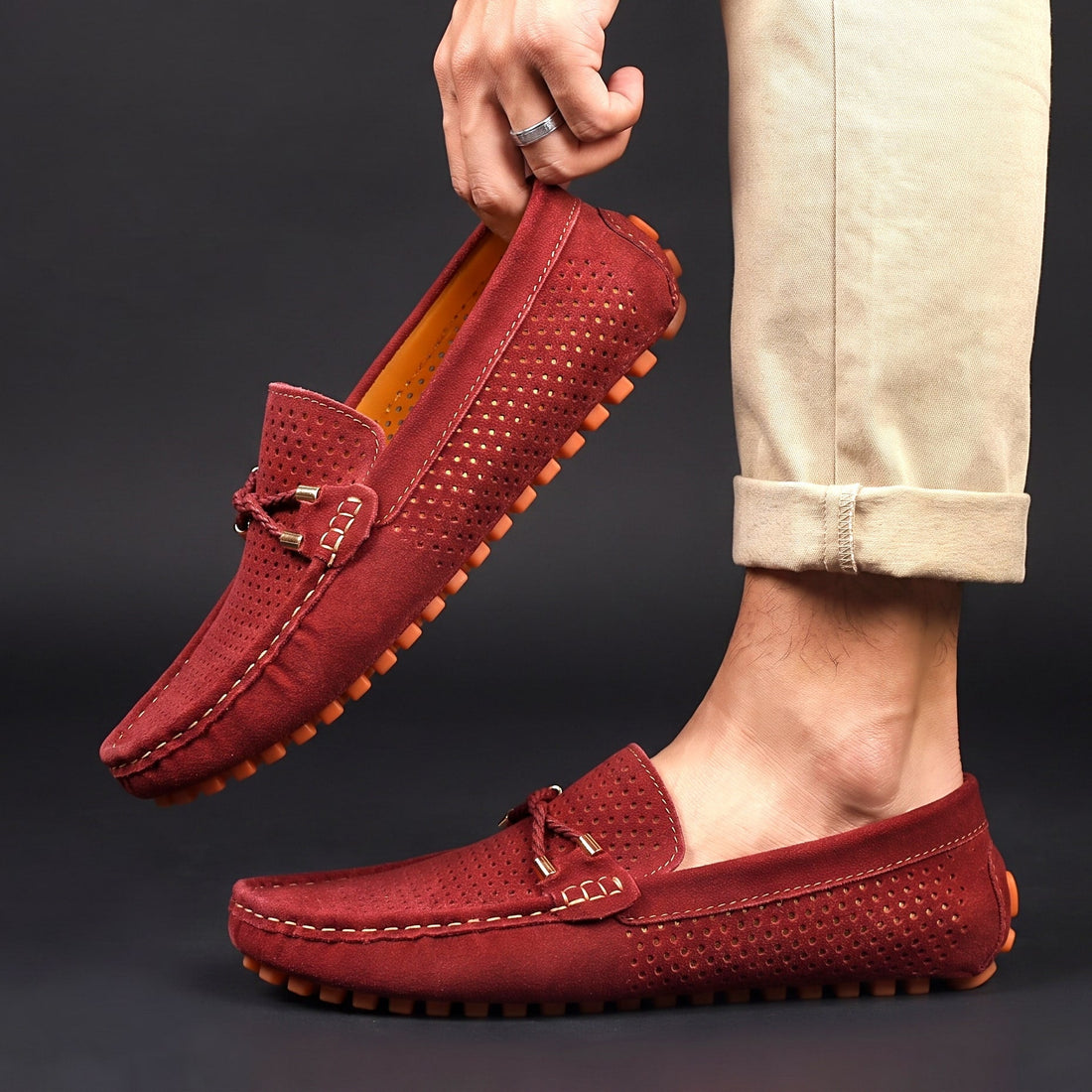 Orseno Suède Loafers – Ademend & Comfortabel