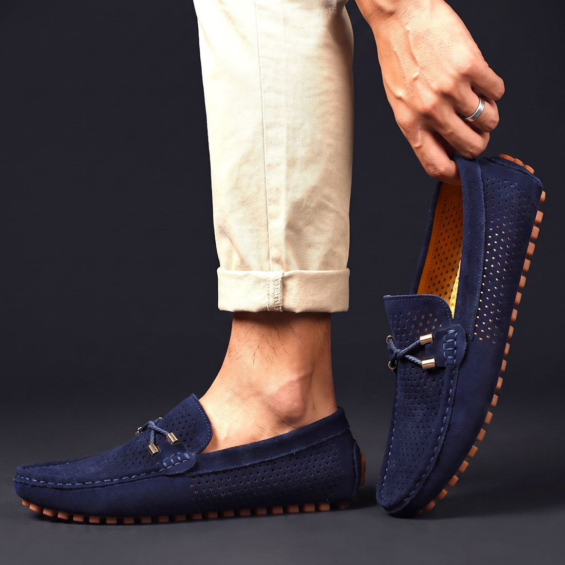 Orseno Suède Loafers – Ademend & Comfortabel