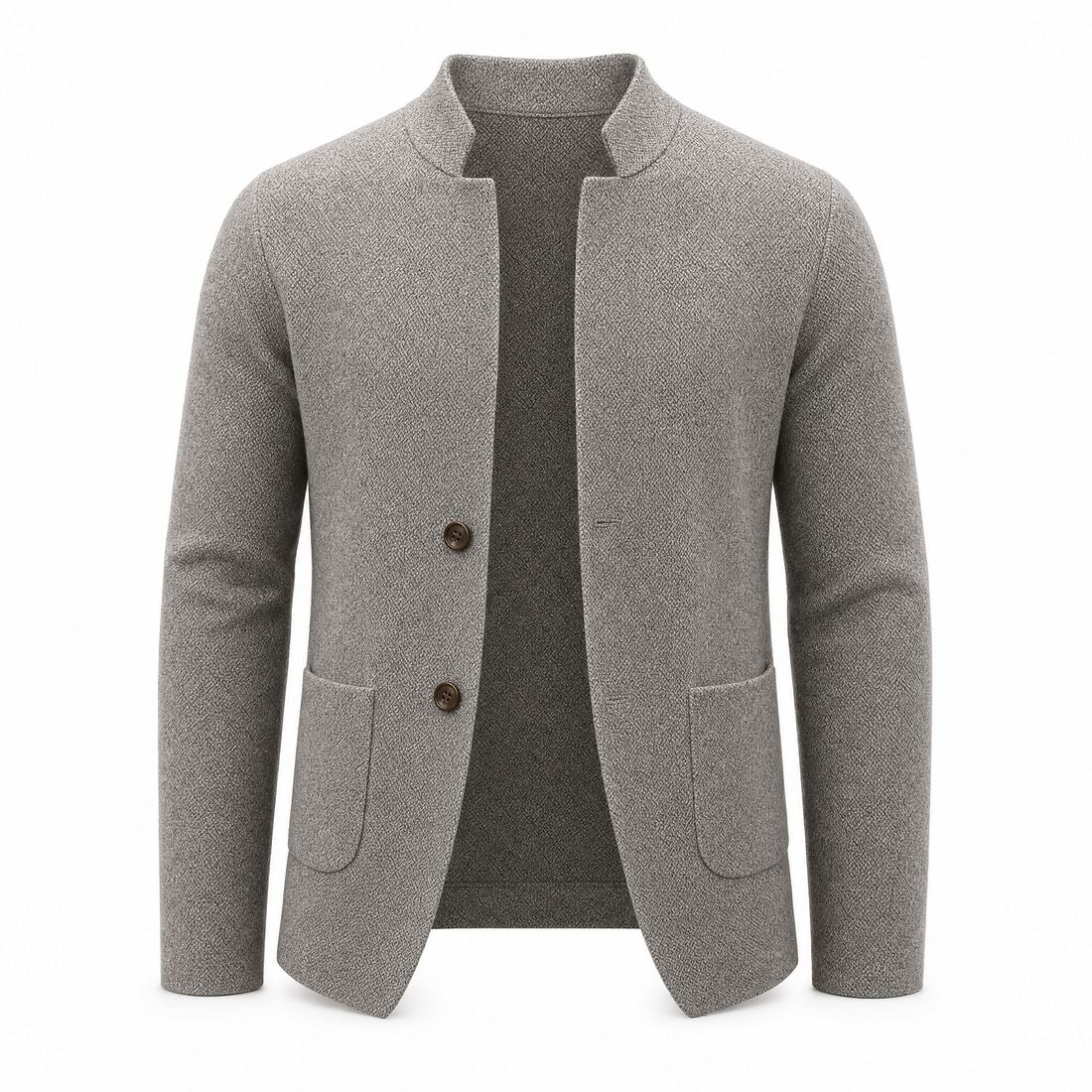 Jonaro Knit Blazer – Luxe Gebreid, Comfortabel & Verfijnd