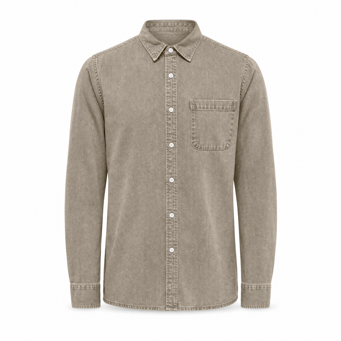 Marvino Denim Overhemd – Casual, Verzorgd & Tijdloos