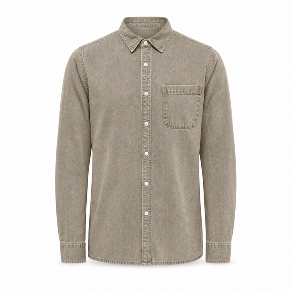Marvino Denim Overhemd – Casual, Verzorgd & Tijdloos