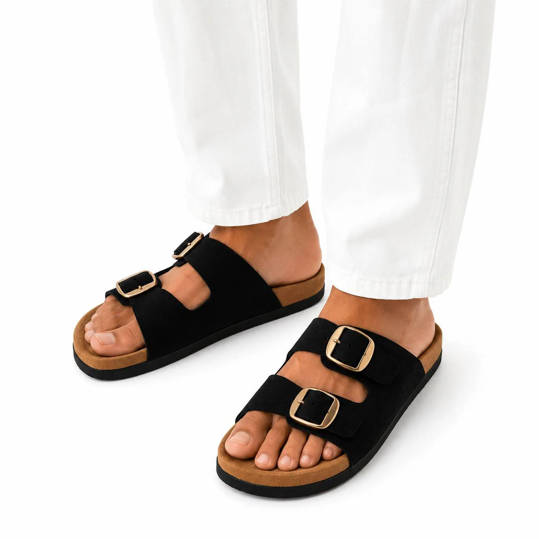 Serafino Comfort Sandalen – Verstelbaar, Comfortabel & Tijdloos