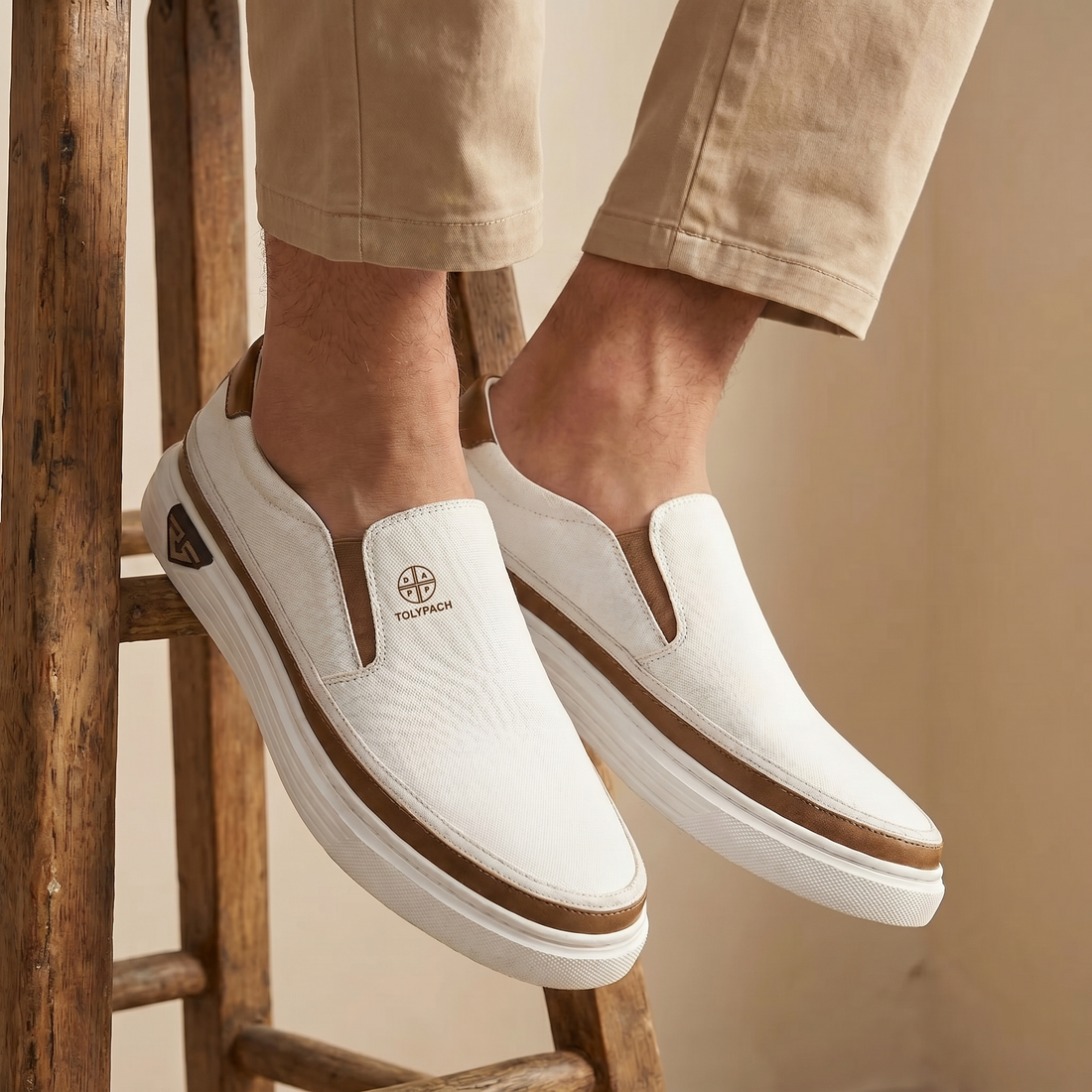 Leonardo Slip Sneakers – Licht, Verzorgd & Moeiteloos Elegant