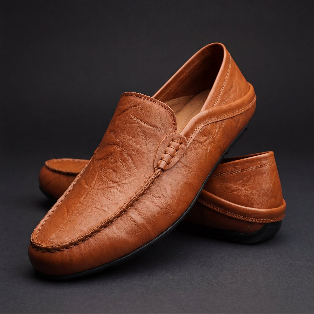 Toscano Leren Loafers – Italiaans, Tijdloos & Comfortabel