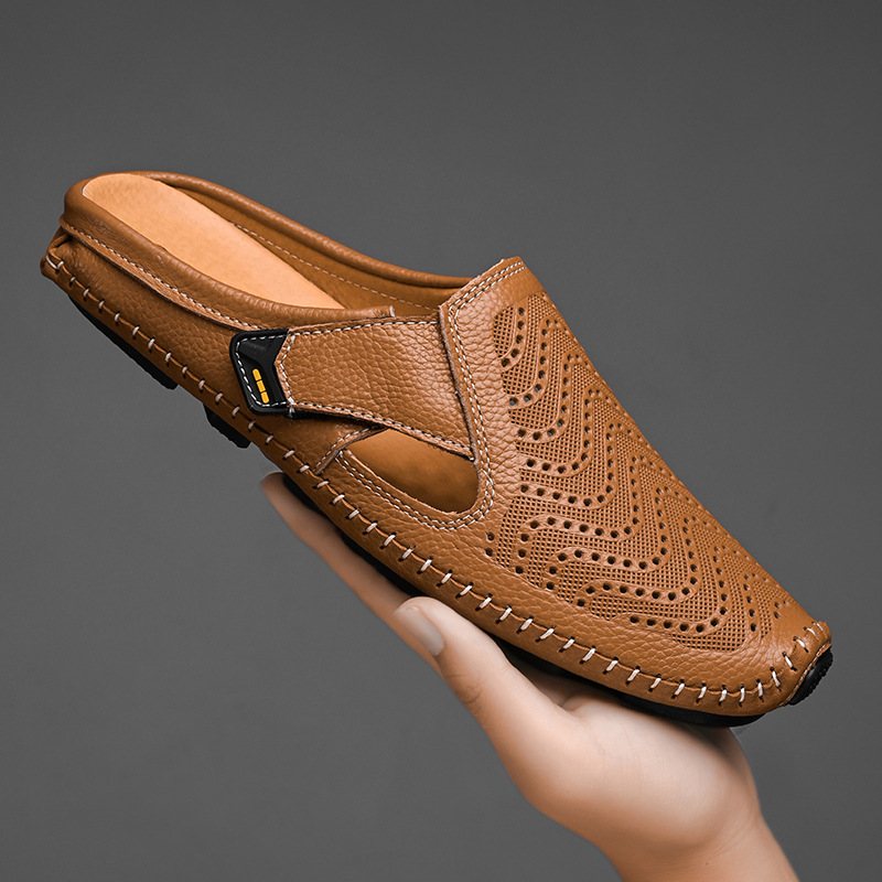 Marbella Leren Sandalen – Luxe, Comfortabel & Tijdloos