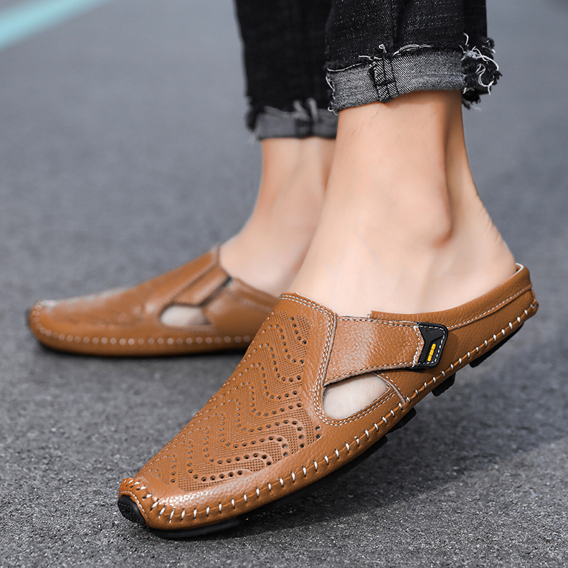 Marbella Leren Sandalen – Luxe, Comfortabel & Tijdloos
